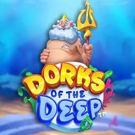 Dorks of the Deep logo by Hacksaw Gaming at Bonuskong Casino
