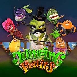 Jumping Fruits logo by Wazdan Bonuskong Casino